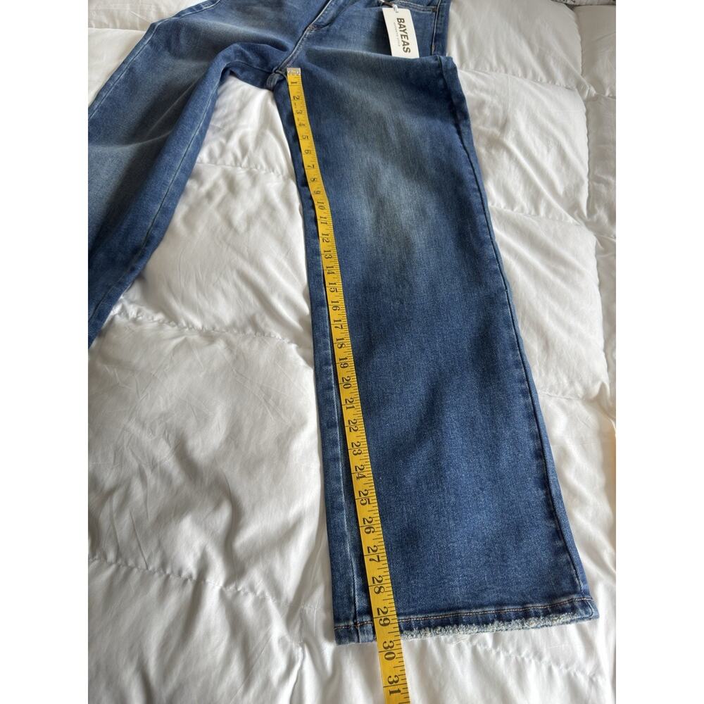 Bayeas NWT High Rise Vintage Straight Denim Jeans Nordstrom 27 x 30 - Picture 11 of 11